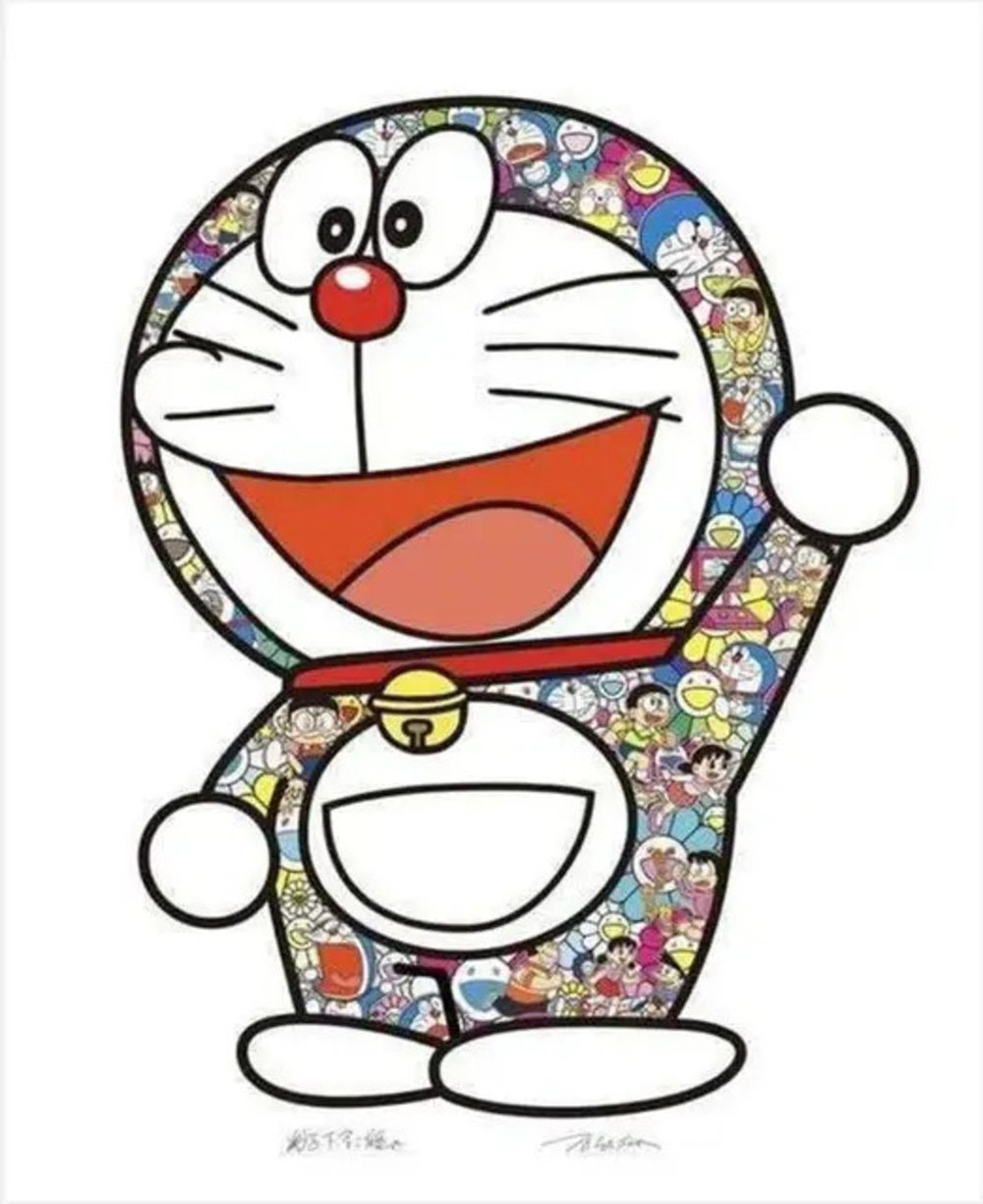 Murakami, Takashi | Doraemon: Here We Go!, 2020 — available on Composition Gallery