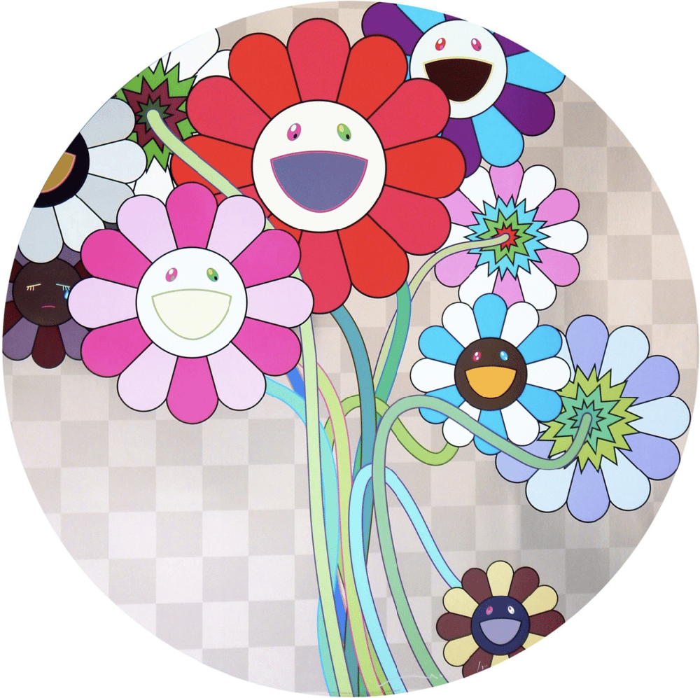 Murakami, Takashi | Warhol/Silver, 2009 — available on Composition Gallery