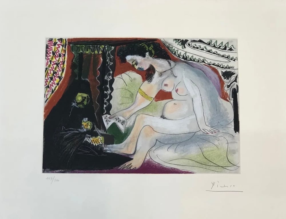 Picasso, Pablo | Bethsabée, 1966 — available on Composition Gallery