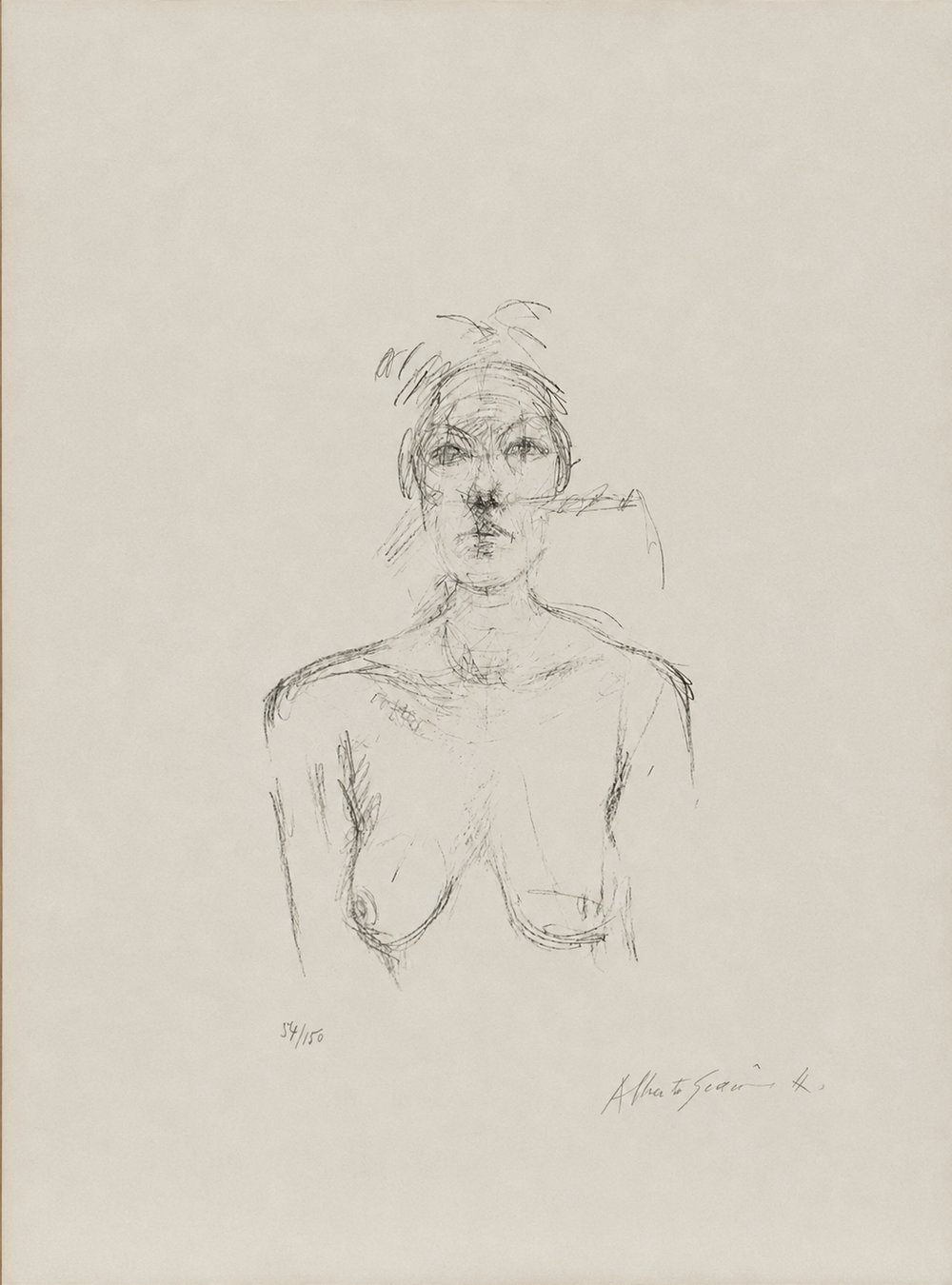 Giacometti, Alberto | Buste II, 1960 — available on Composition Gallery