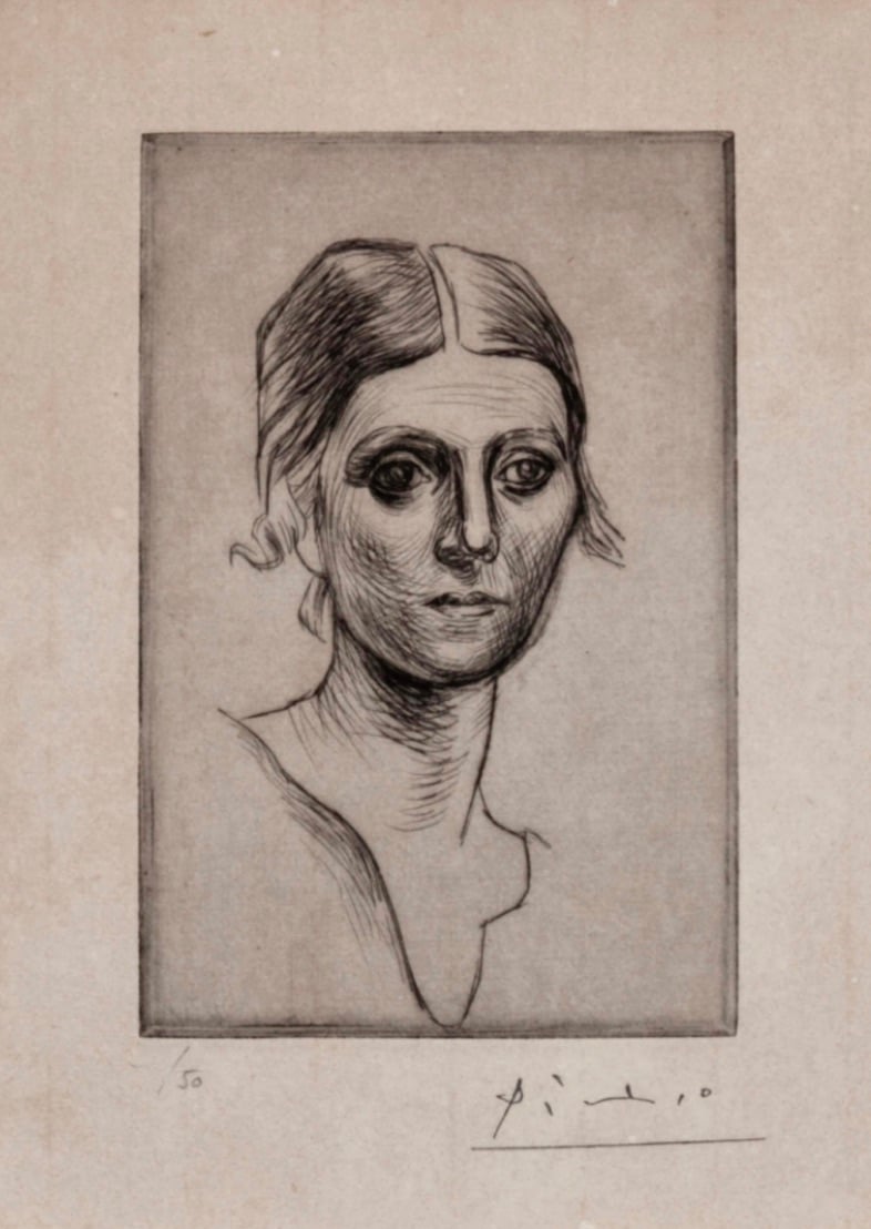 Picasso, Pablo | Portrait d'Olga Picasso, 1920 — available on Composition Gallery