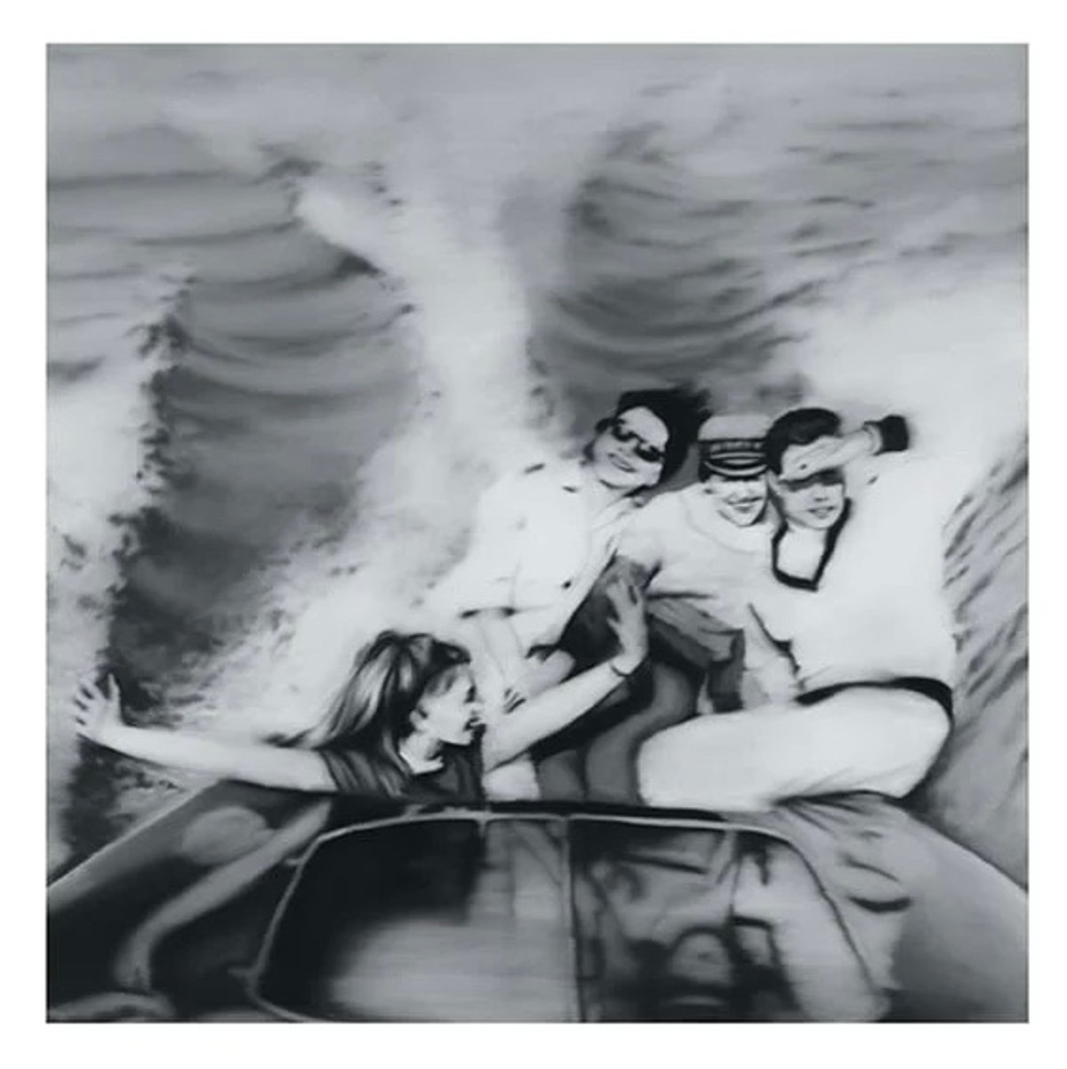 Gerhard Richter | Motorboot (1965) Offset Print on Rives Paper