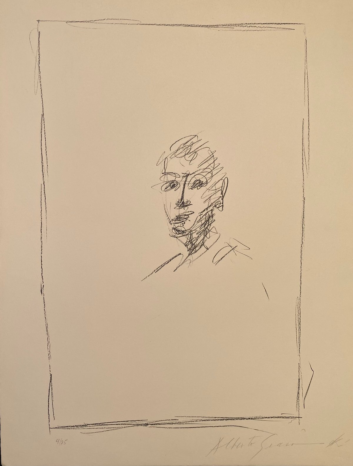 Alberto Giacometti - Dans Le Miroir, 1964