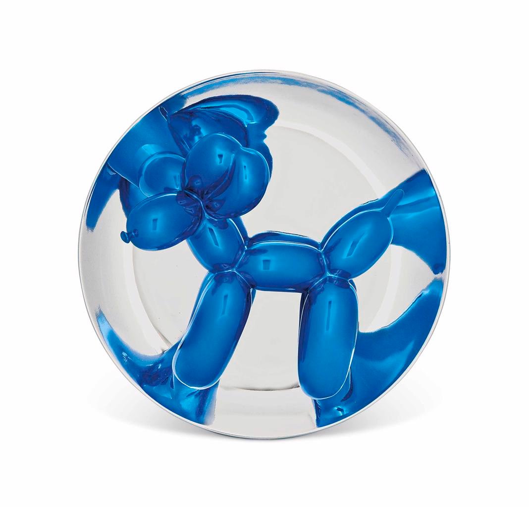 Artwork © Jeff Koons - Blue Balloon Dog, 2002