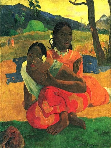 Nafea Faa Ipoipo (When Will You Marry?), 1892 by Paul Gauguin