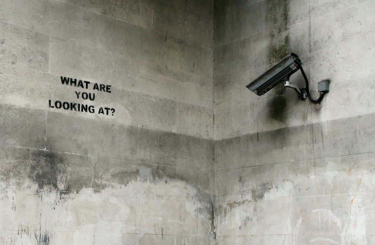 Banksy: Marble Arch, London