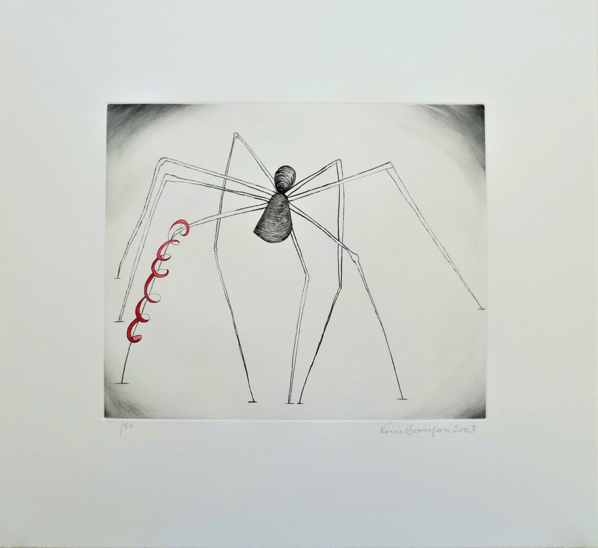 Artwork © Louise Bourgeois  - Untitled (Spider and Snake), 2003