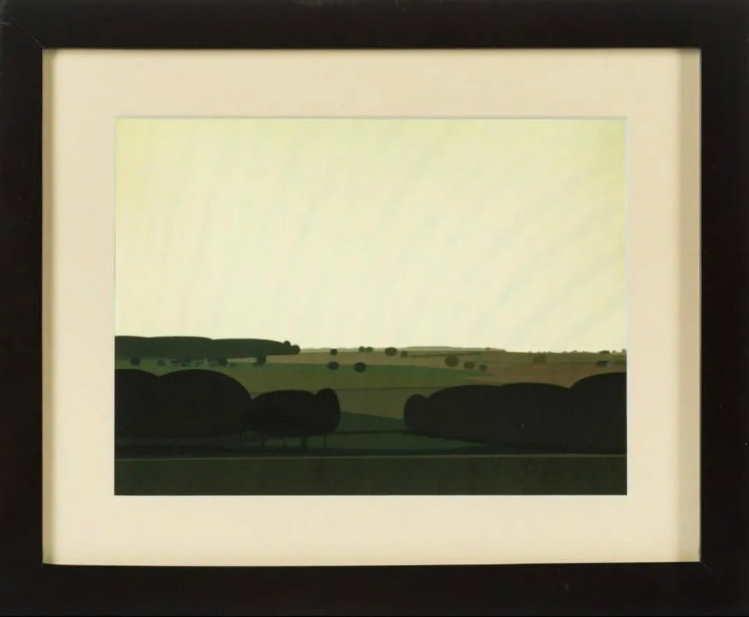 Artwork © Julian Opie (View from my bedroom window, 2007)