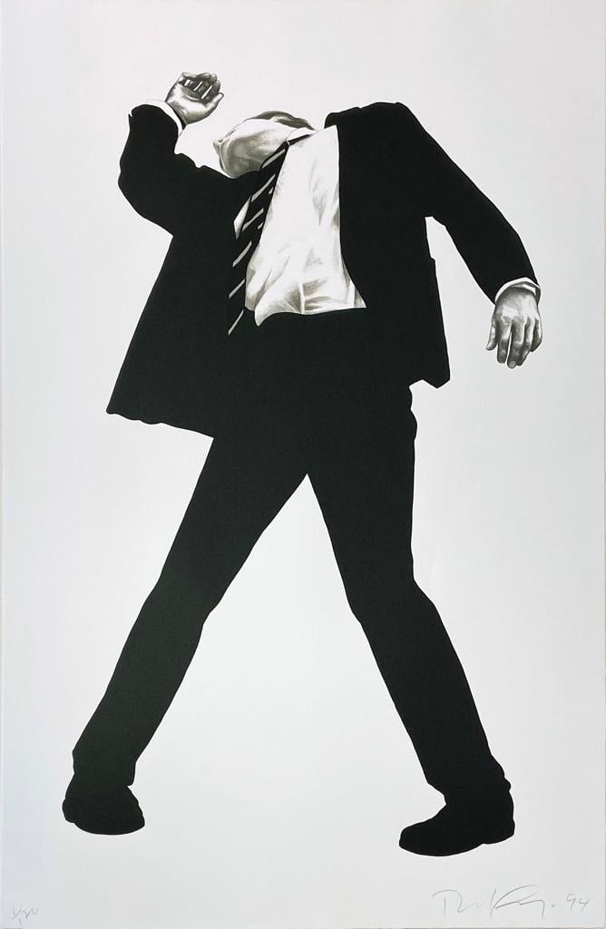 Artwork © Robert Longo - Rick, 1994
