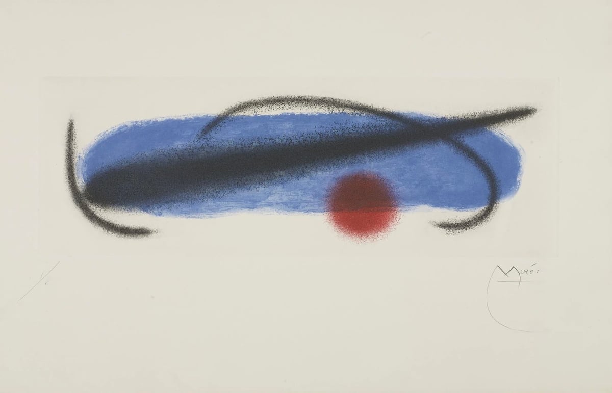 Joan Miró - Fusées 1, 1959