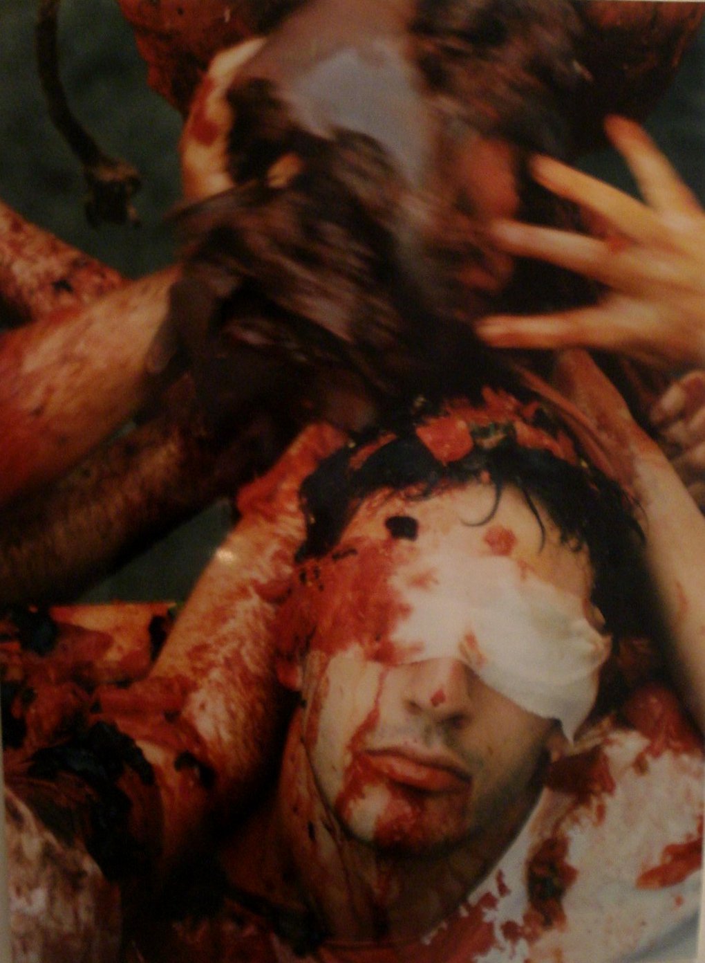 Hermann Nitsch - 96 Aktion – Giardini San Martino, Napoli, M, 1996 