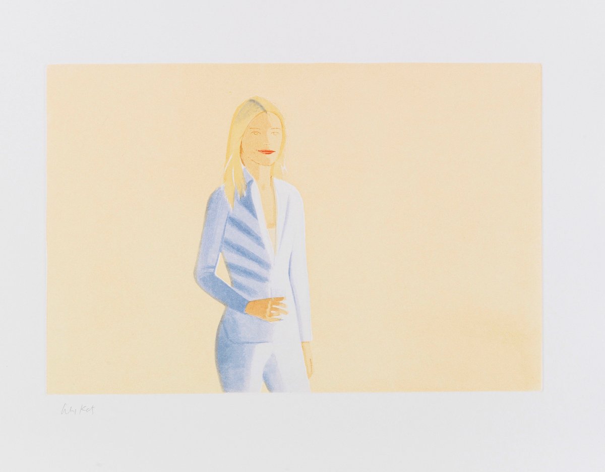 Artwork © Alex Katz - Sissel, 2006