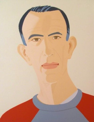 Alex Katz - Sweatshirt, 1990 (From the Alex and Ada, 1960's-1980's portfolio)