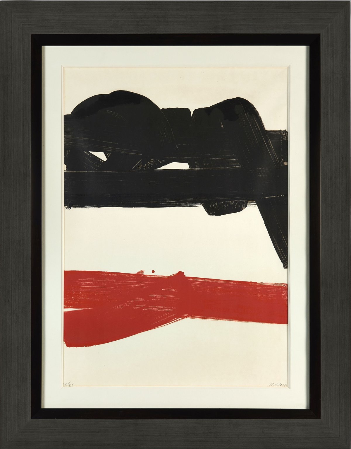 Pierre Soulages - Lithographie 27, 1969