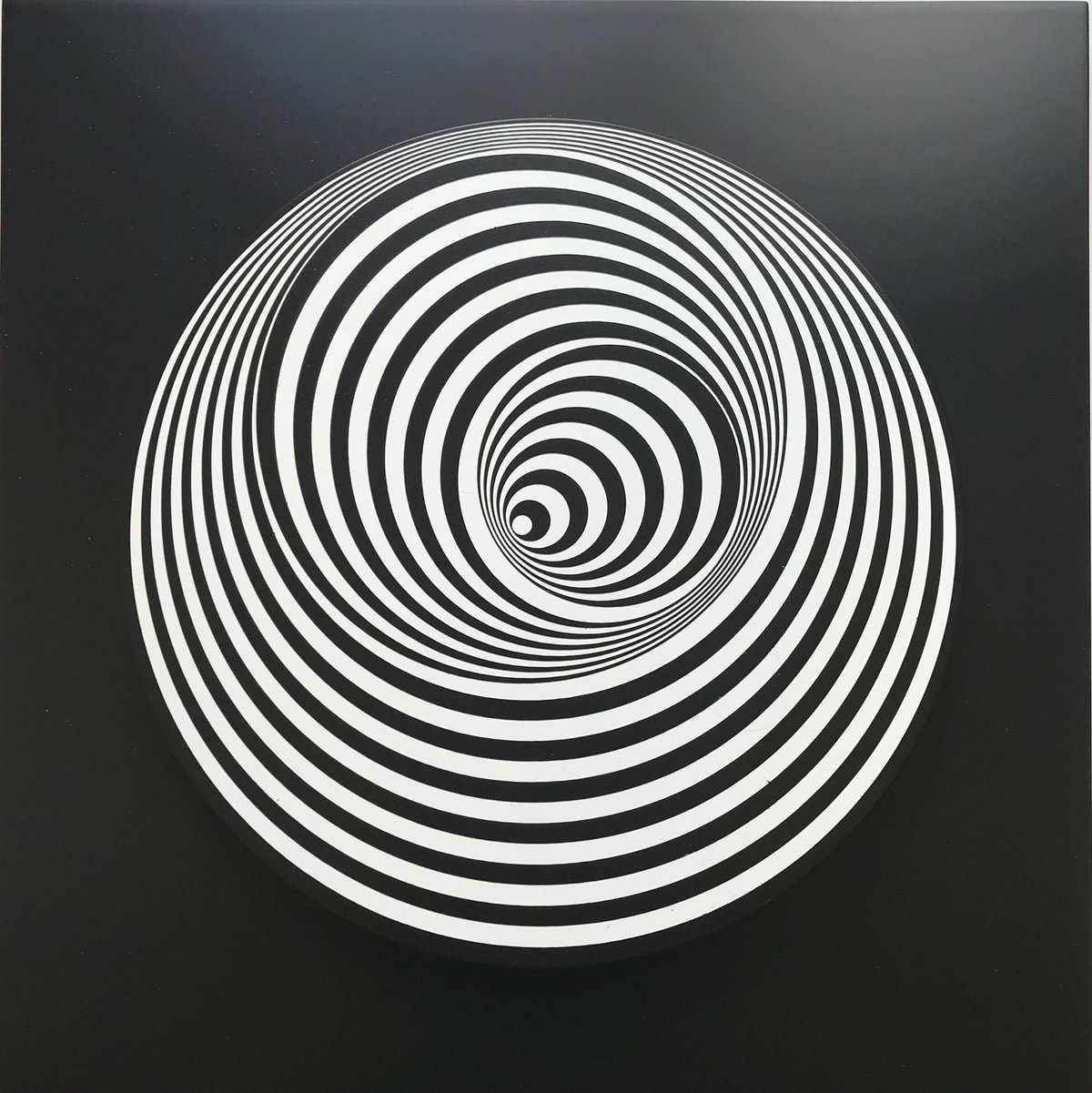 Artwork © Marina Apollonio -  Dinamica Circolare 6B Ruotato, 1968-2020