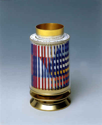 Artwork ©  Yaacov Agam -  Kiddush Cup, 1993
