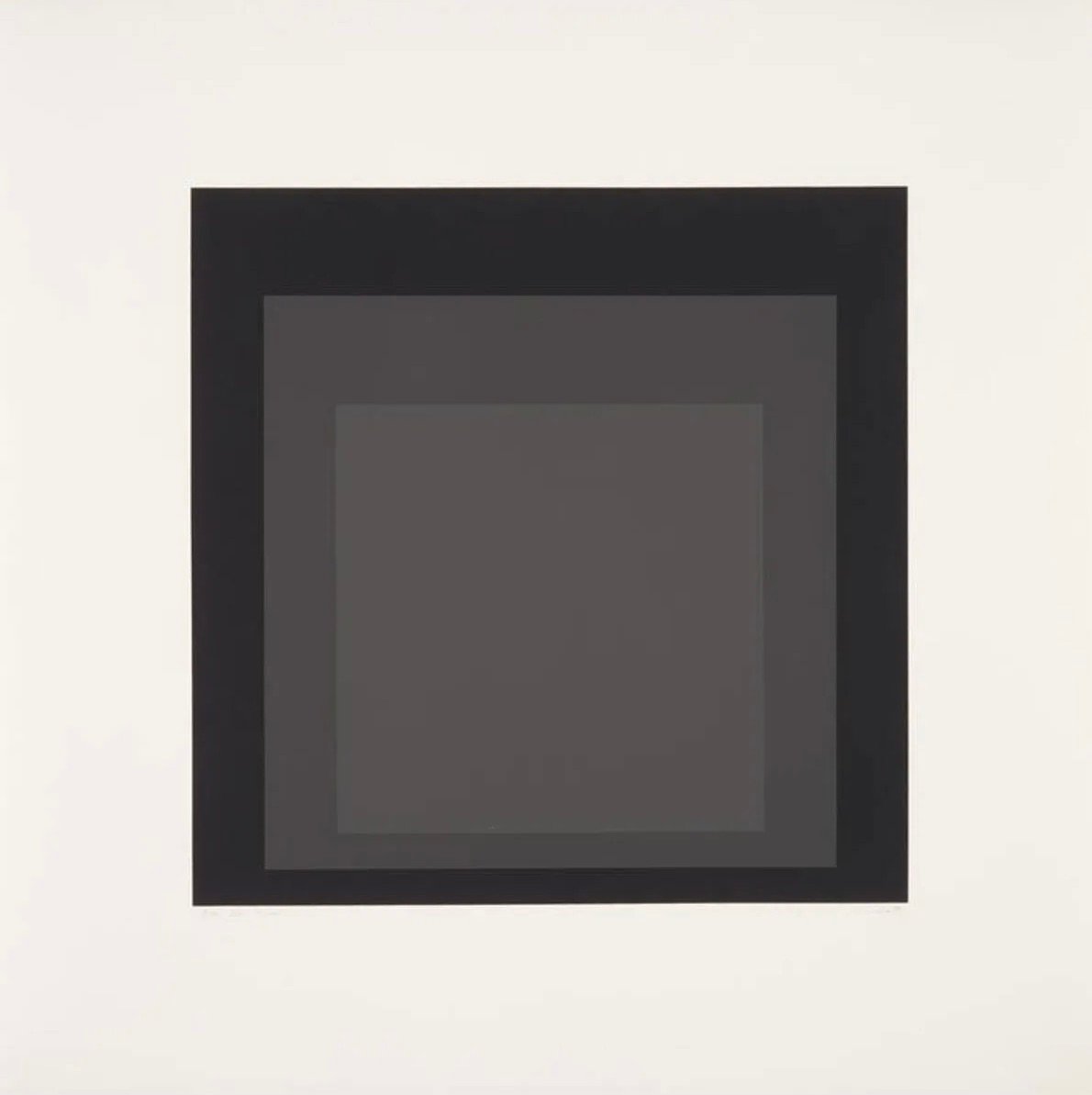 Artwork © Josef Albers - Homage to the Square, 1970