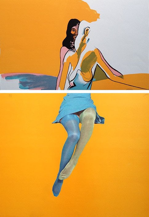 Artwork ©  Allen Jones - Life Class VI, 1968