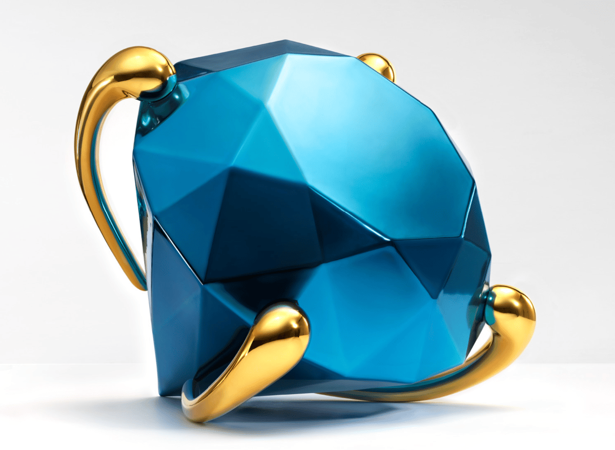 Artwork © Jeff Koons - Diamond (Blue), 2023