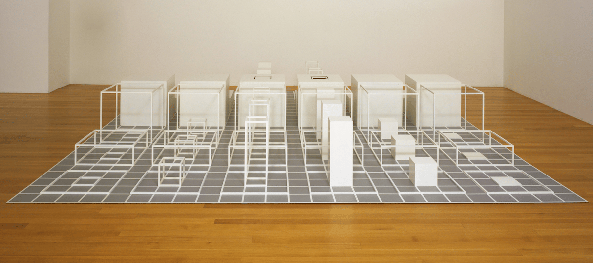 Sol LeWitt - Serial Project, I (ABCD) 1966