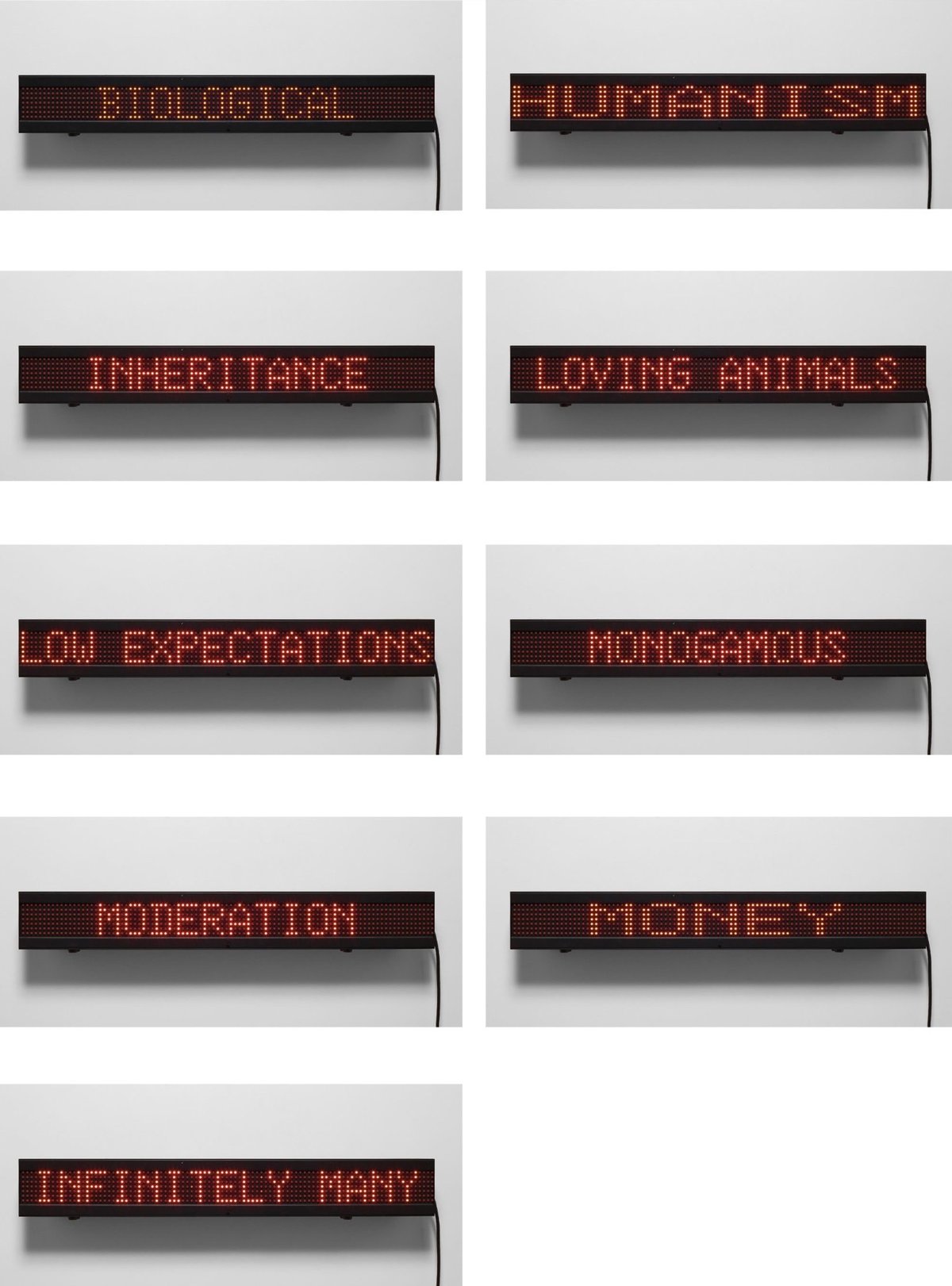 Artwork © Jenny Holzer - Olympian Sign, 1986
