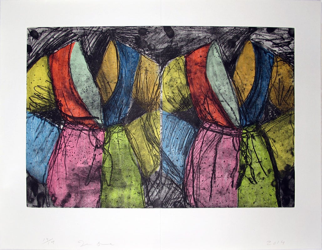 Artwork © Jim Dine - The Soft Ground, 2014