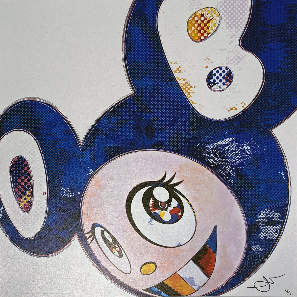 Artwork © Takashi Murakami - And Then x 727 (ULTRA MARINE GUNJO), 2013