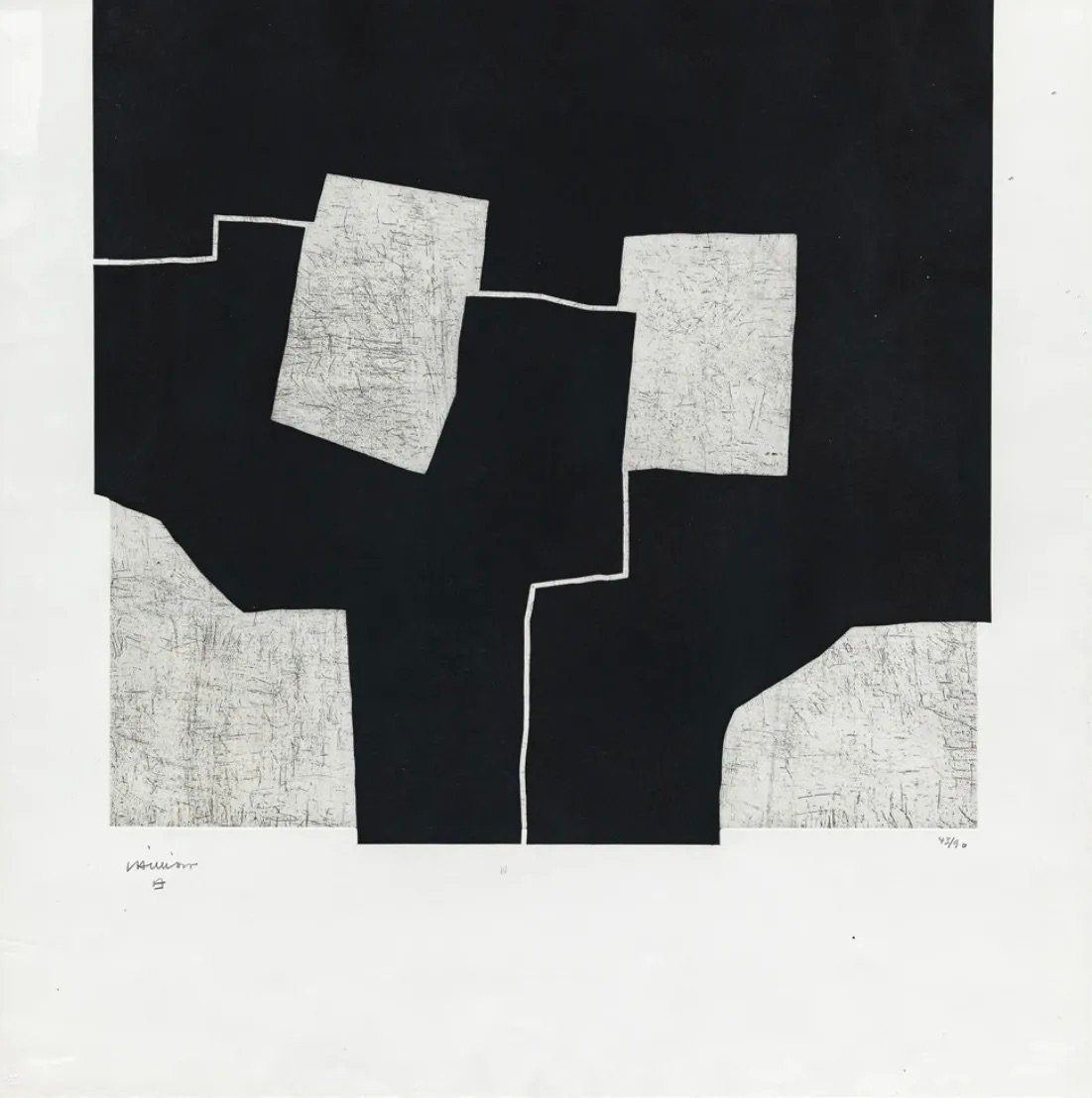  Artwork © Eduardo Chillida - Urrutiko, 1972