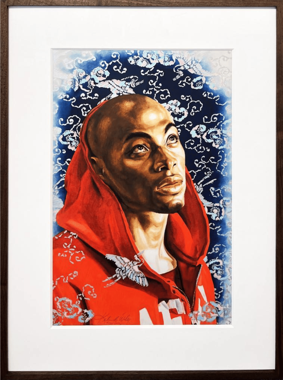Artwork © Kehinde Wiley - Sophie Arnould Study II, 2016