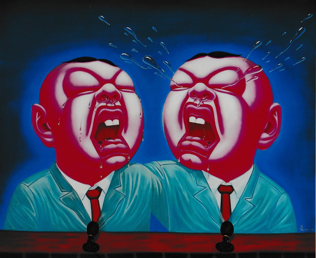 Artwork © Yin Jun - Crying Series - Brothers, 2013