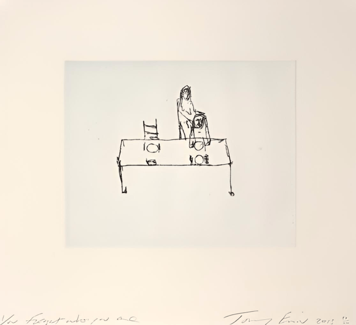 Artwork © Tracey Emin - You forgot who you are, 2013