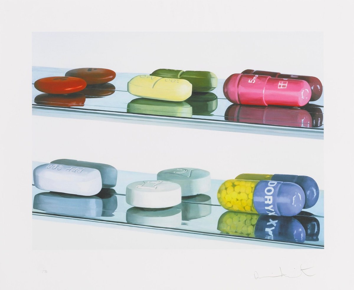 Artwork © Damien Hirst - Six Pills (Large), 2008 (C-Print )