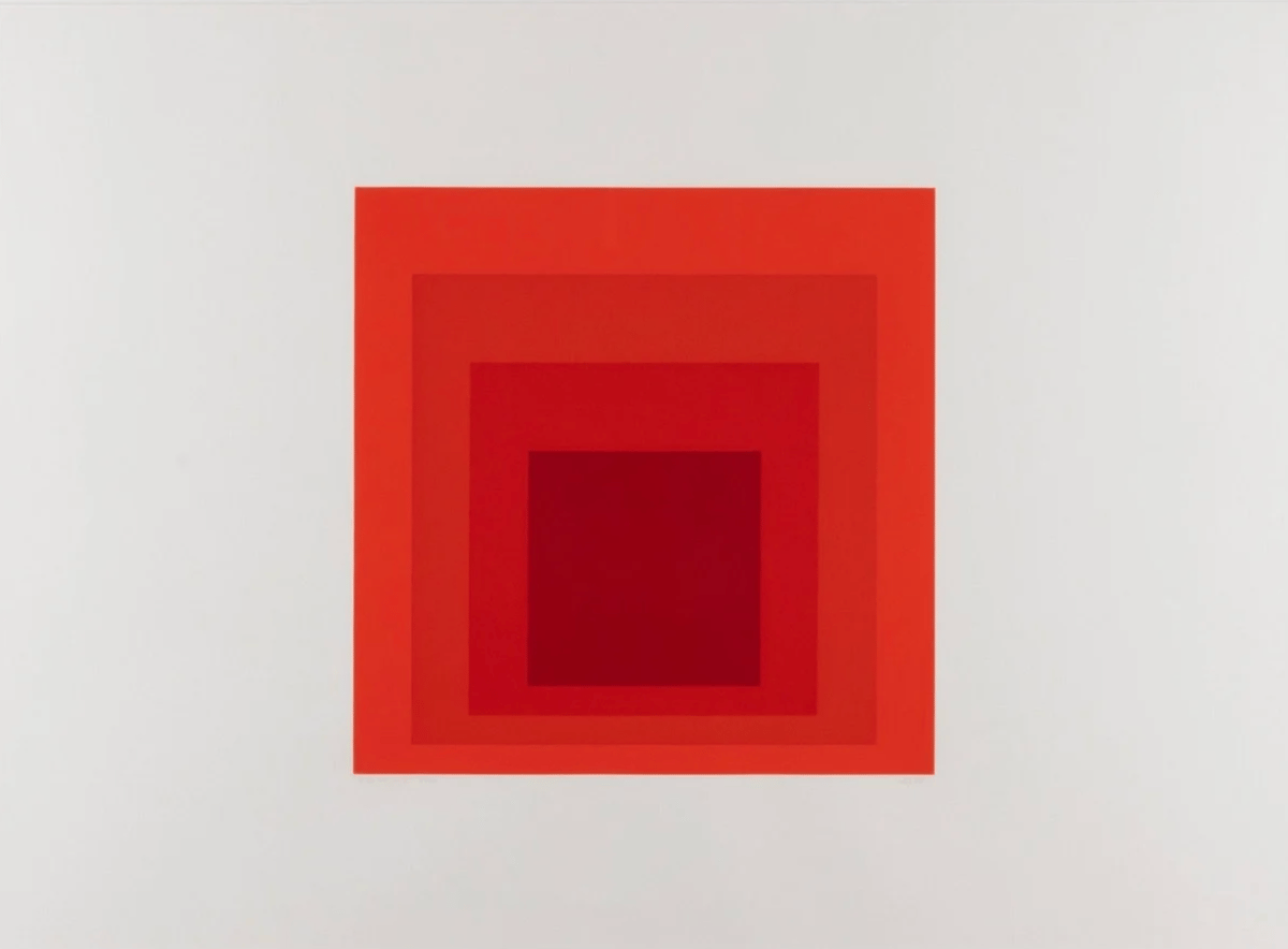 Artwork © Josef Albers - JHM-I - 1973