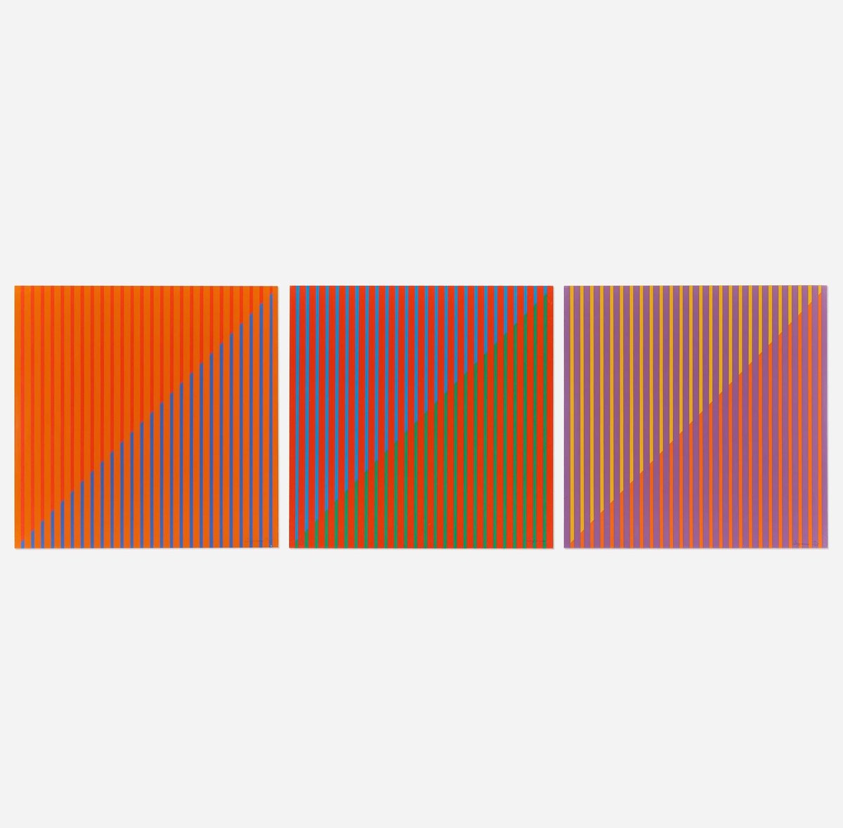 Karl Benjamin - Untitled, 1976