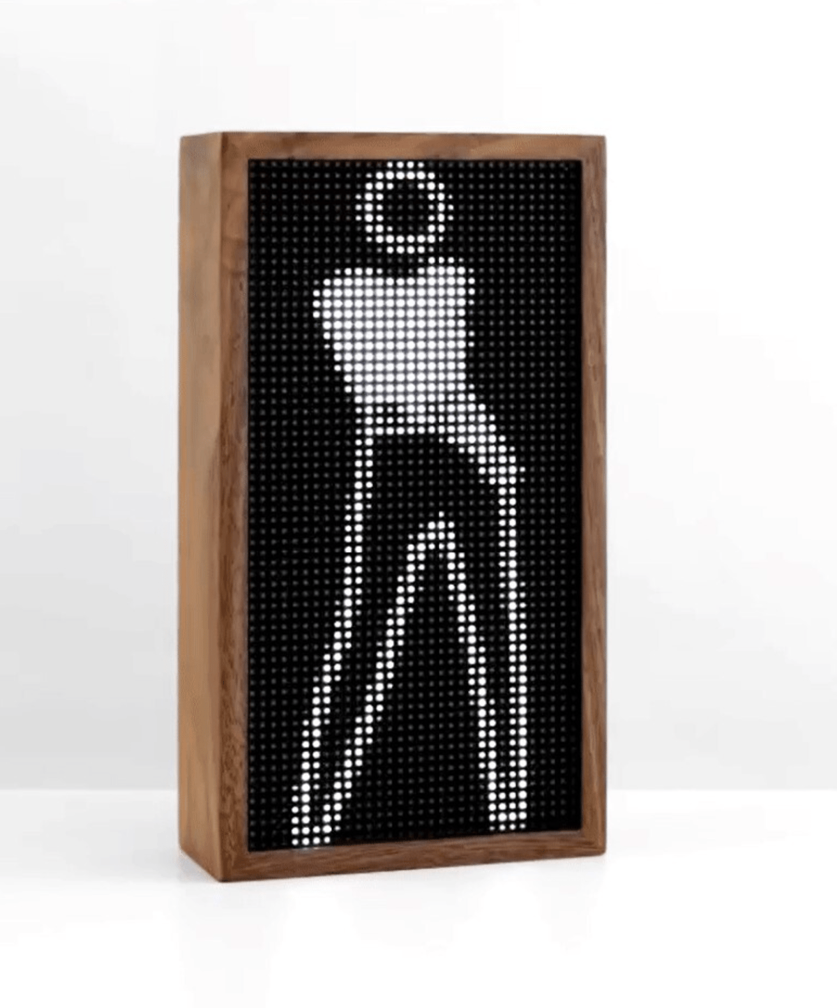 Artwork ©  Julian Opie - Dancing figure 1, 2023 (Computer animations on LED screen,  Edition of 40)