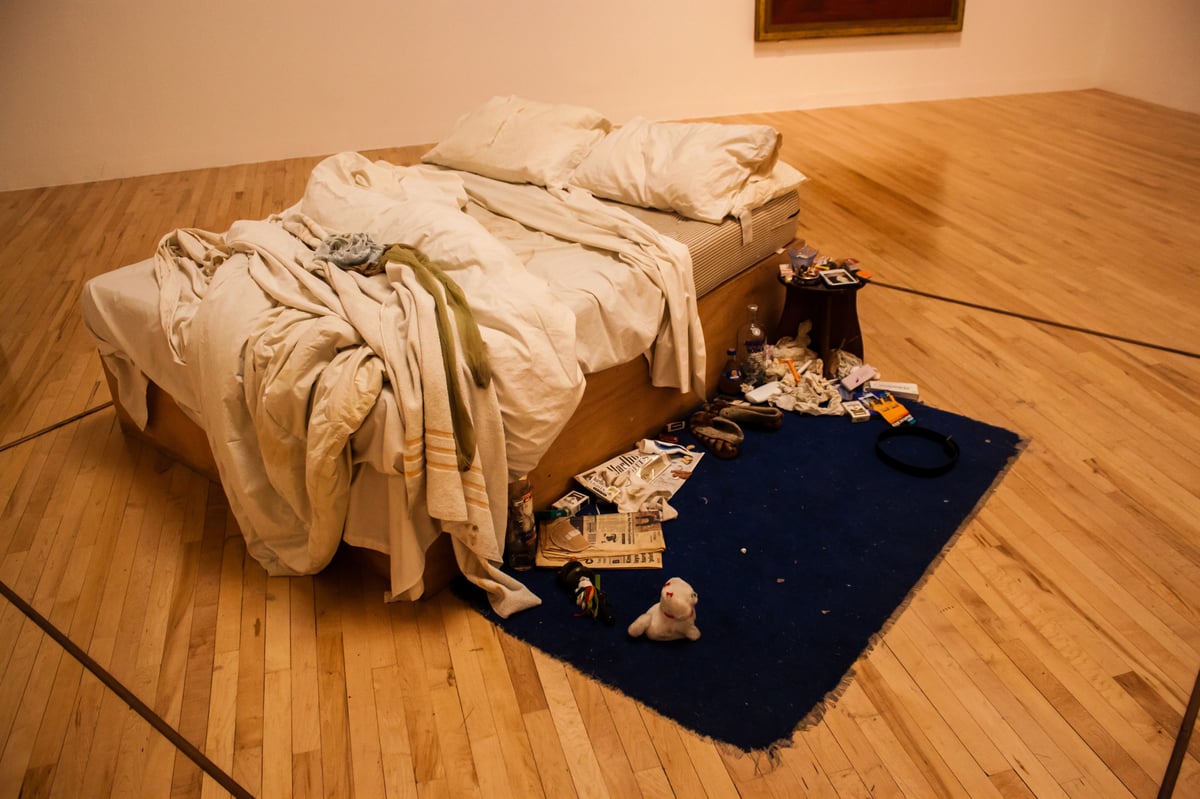 My Bed, Tracey Emin, Tate Britain. Photograph by Andy Hay / flickr