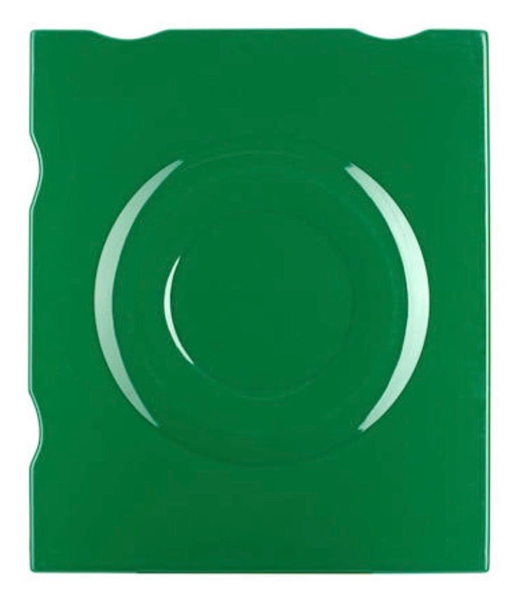 Robert Morris - Untitled, from 'Ten from Leo Castelli,'1967. Green plastic multiple. 59 x 49 x 2cm (23 x 19 x 3/4 in)