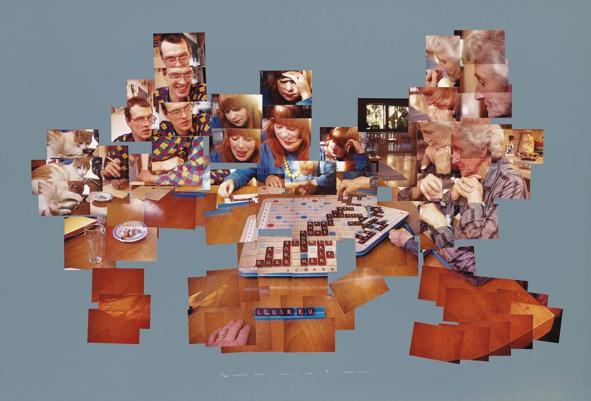 David Hockney - The Scrabble Game, 1983