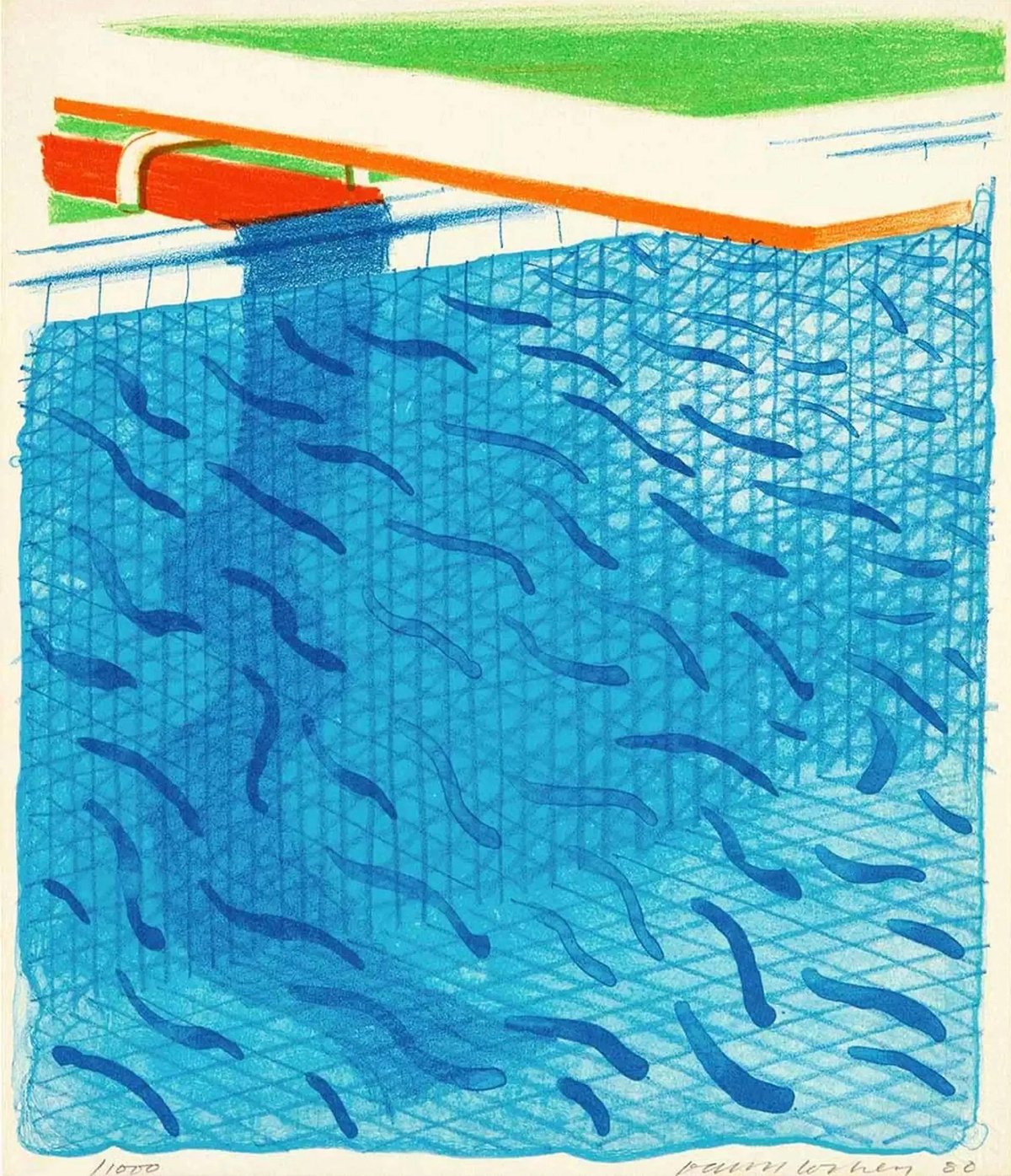 David Hockney's Pool Paintings: Splashes of California Dreams