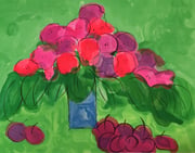 I Love Cherries and Flowers