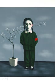 Girl and Tree - Planche No. 13