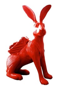 William Sweetlove – Cloned Hare with backpack, 2009 – mixed media