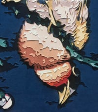 Vik Muniz – Bullfinch and weeping cherry, 2010 – C-print