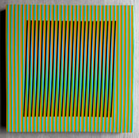 Carlos Cruz-Diez – Céramique # 3, 2008 – Céramique