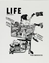 Fernando Bryce – Portfolio QUICK, 2008 – 5 Lithographs on aluminum plates