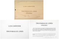 Luis Camnitzer – Two Parallel lines, 2014 – Digitaldruck auf Papier