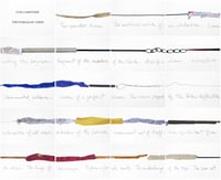 Luis Camnitzer – Two Parallel lines, 2014 – Digitaldruck auf Papier