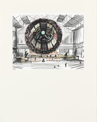 Ilja Kabakov – 6 Sketches for the Opera Saint François Assise, 2010 – Lithographie