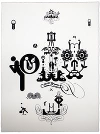 Ryan McGinness – Units of Meaning, 2012 – Portfolio of 5 lithographs