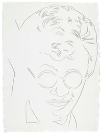 Andy Warhol – Rats and Star Band Member #2, 1983 – Pencil
